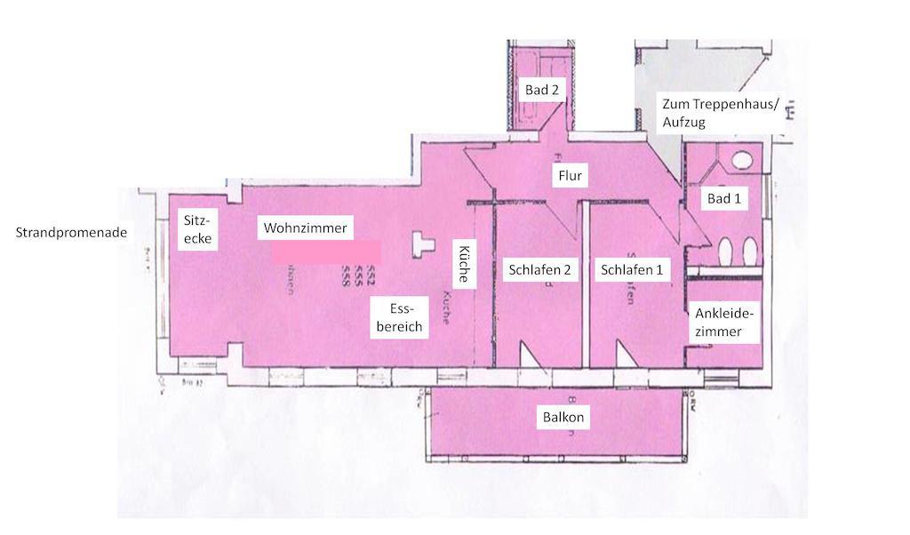 Meerblick-Appartement Villa Gudrun Binz Εξωτερικό φωτογραφία
